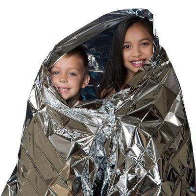 Factory Foil Survival Aluminum Emergency Waterproof Isothermal Balnekt Rescue Blanket with ISO13485 Good Service