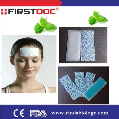 2016 Free Sample Direct Factory 5*12cm Gel Fever Cooling Patch for Adults &amp; Kids