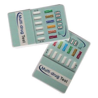 12-Panel Urine Drug Test Card (AMP/BAR/BUP/BZO/COC/mAMP/MDMA/MOP/MTD/OXY/PCP/THC)