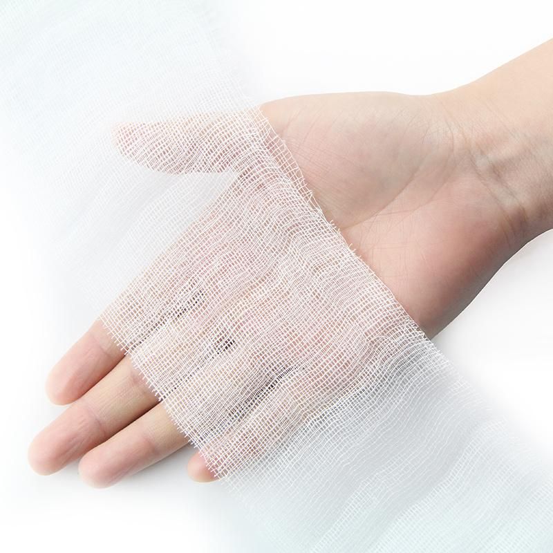 OEM Size Bleached Elastic Gauze Bandage Conforming First Aid PBT Bandage