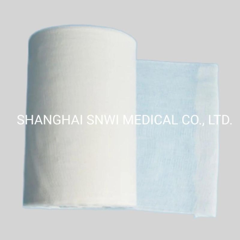 100% Raw Cotton Medical Products Surgical Absorbent Jumbo Gauze Roll
