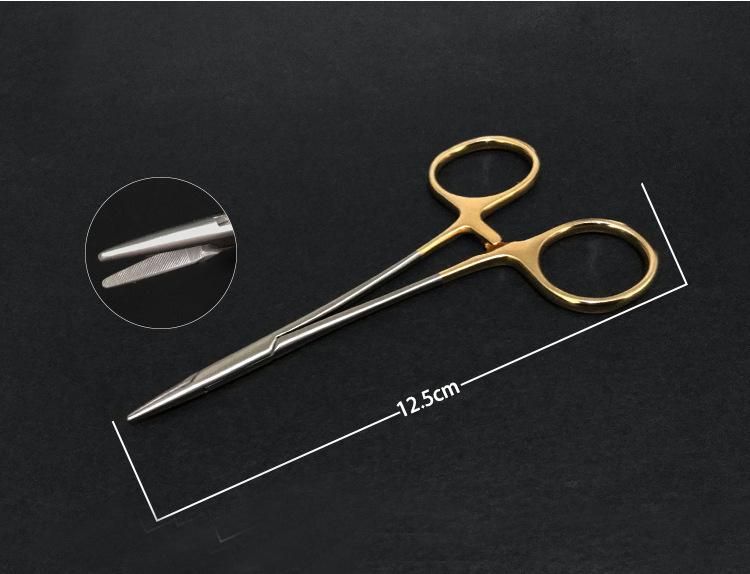 Stainless Steel Fly Fishing Forceps Needle Holder Dental Nasal Surgical Instruments