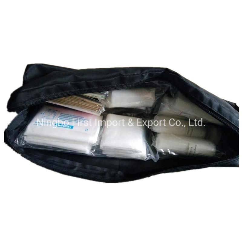 Outdoor Emergency First Aid Bag with Safety Vest Medical Items