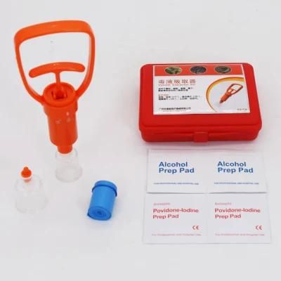 Hot Selling Medical Venom Extractor Kit, Poison Removal Pump First Aid Kit