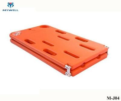 M-J04 2015 New Design Multifunction First-Aid Devices Type PE Spinal Board Stretcher