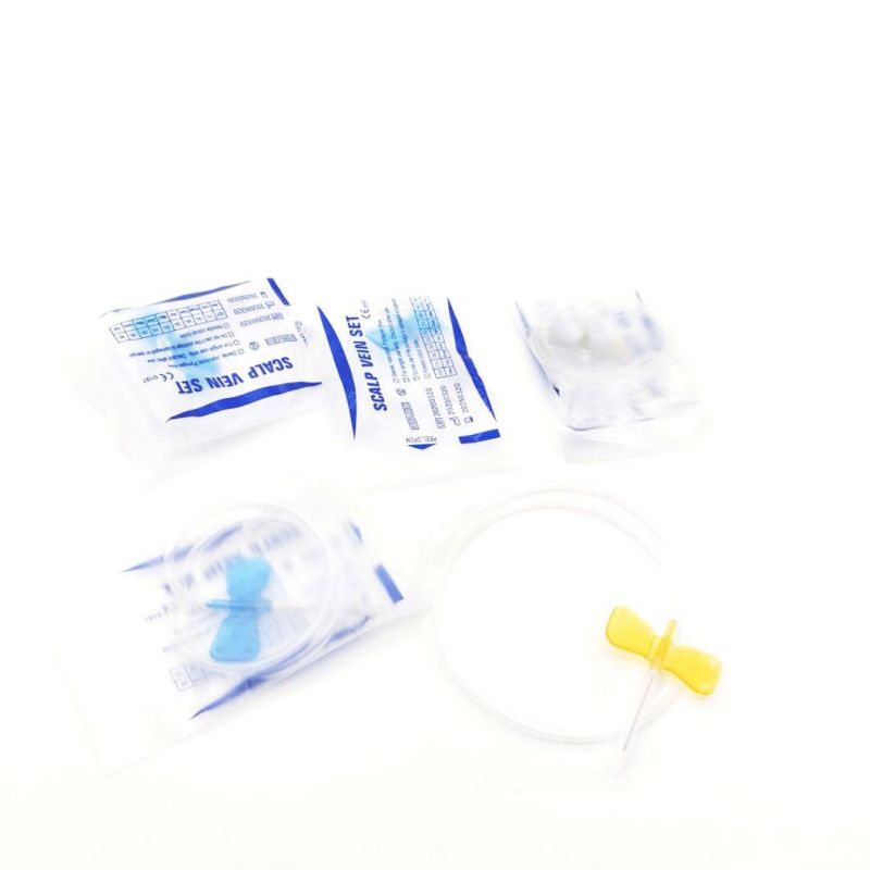 Sterile Butterfly Needle for IV Infusion Set Scalp Vein Set