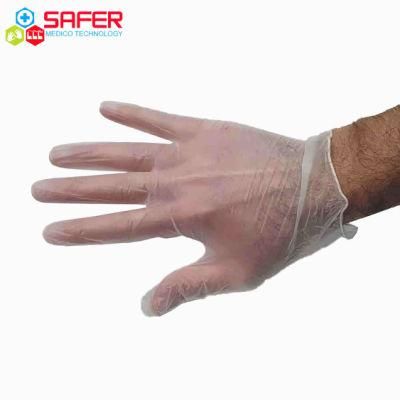 Disposable Vinyl Gloves Powder and Powder Free Clear