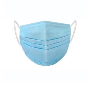 3layer Nonwoven Disposable Medical Mask Disposable Face Mask 3ply Tie-on and Earloop