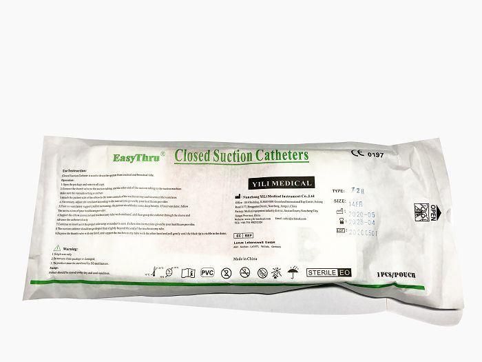 12 Fr Suction Catheter Disposable Closed Suction Catheter for Tracheostomy