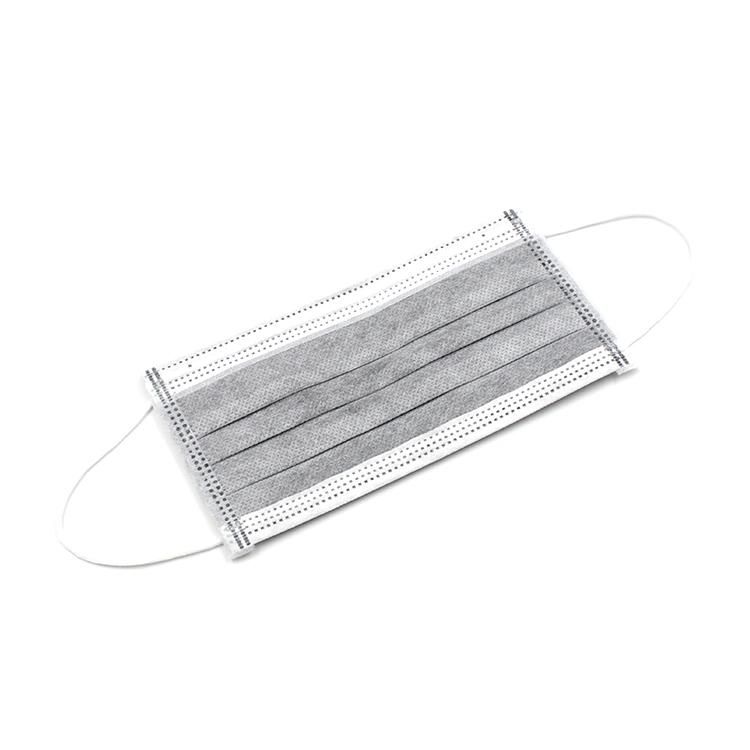 3 Ply Face Mask Wholesale Blue/White/Black Color Disposable Protective Mask Factory Supply 3 Ply Earloop Non Woven Civil and Face Mask