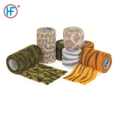 Mdr CE Approved Instant Absorption Cohesive Bandage for First Aid Activities