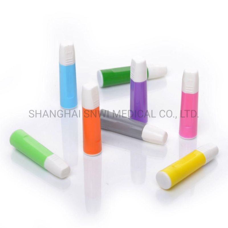 Disposable Sterile Plastic Safety Twist Blood Lancet 28g 30g