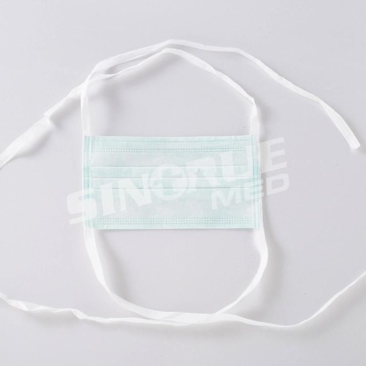 Disposable 3ply Lace-up Medical Face Mask