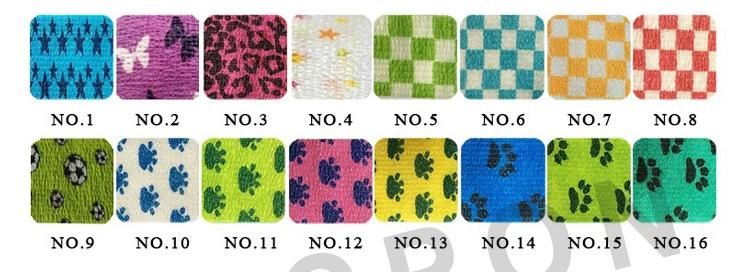 95% Nonwoven Hot Sale Colored Elastic Bandage