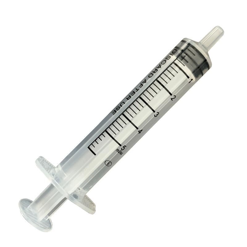 CE Approved Medical 1ml 3ml 5ml 10ml 20ml 60ml Plastic Luer Lock Slip Disposable Syringe with Needle or Without Needle