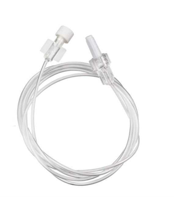 Disposable Extension Tube High Pressure Braided Reinforced Medical Tube