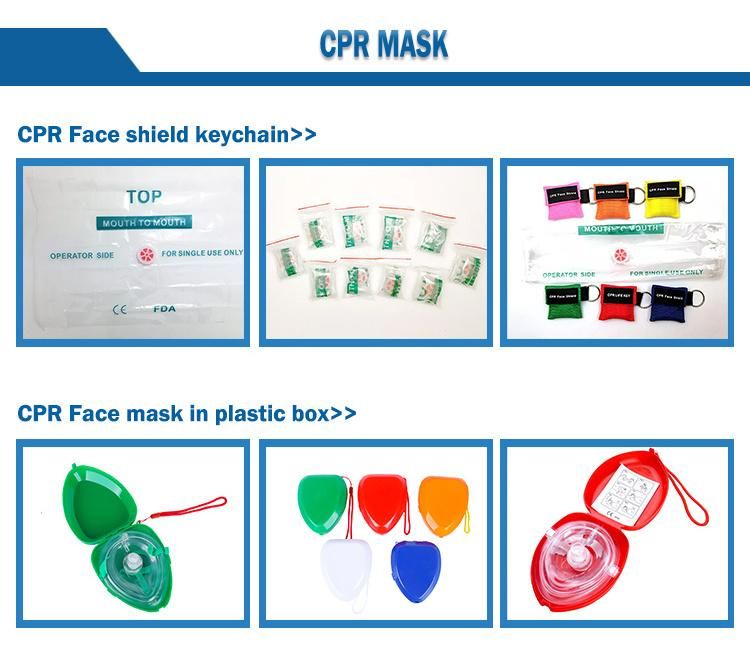 Medical Disposable Transparent Clear Oxygen Mask With Adjustable Nose Clip Medical Grade PVC with Connecting Tube Size S/M/L/XL