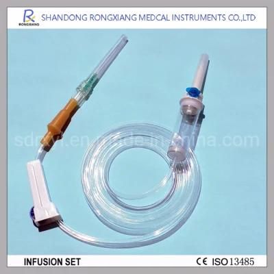 ISO Approved Medical Disposable I. V. Infusion Set with Soft Tube