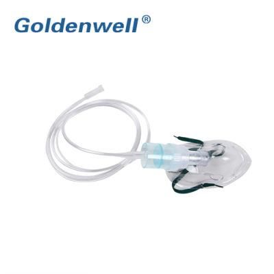 Medical Equipment Simple Oxygen Mask/Nebulizer Mask/CPR Mask/Face Mask with Cushion