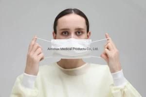 Disposable Medical Protective Non-Woven 3ply Facial Melt-Blown Earloop Facemask for Dental Use