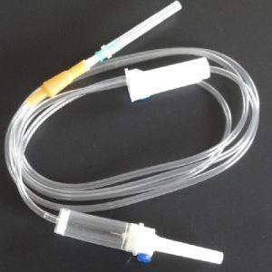 Medical and Disposable Sterilized Hypodermic IV Infusion Set with Luer Slip or Luer Lock with Syringe Needle Ce ISO FDA