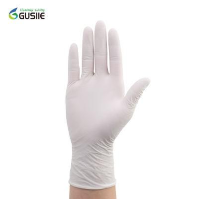 Powder Free Grade Disposable Medical Examination Latex Gloves