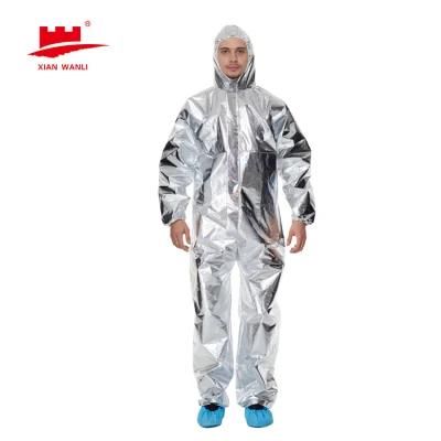 2112 Fr Clothing 100%Cotton Safety Outdoor Flame Resistant Industrial High Visibility Coveralls