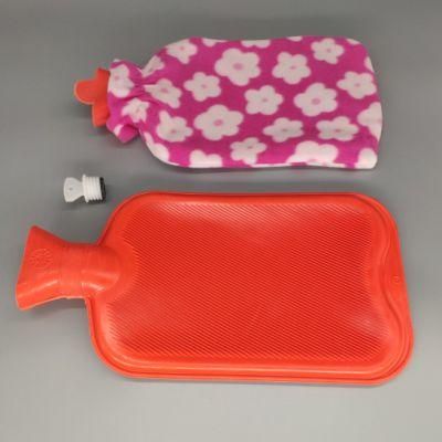 Reusable Home Use Not Disposable Soft Cover Warm 2000ml Hot Water Bag Bottle
