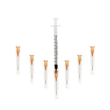 Wego Sterile Disposable Plastic Syringe with Needle Syringe for Vaccines