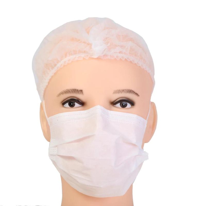 Low Price Dust Proof Disposable 3 Ply Medical Face Mask Head-Loop Style White Face Mask