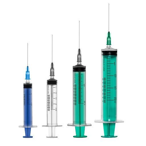 Ce/FDA Approved Auto Disable Syringe for Hypodermic Injection, 1ml, 5ml, 10ml