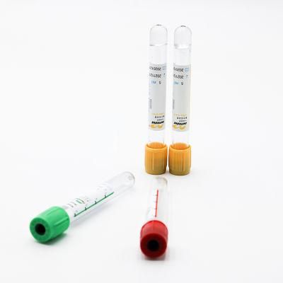 Vacuum Blood Collection Tube Disposable Medical Test Plain Tube