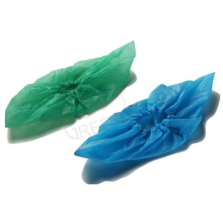 High Quality Hospital Medical Anti Skid Biodegradable PP Non Woven Disposable Shoe Cover