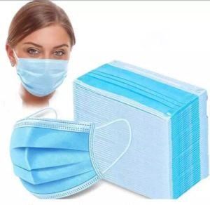 Medical Eco-Friendly Mask in Blue with CE Earloop Non-Woven Without Sterilization