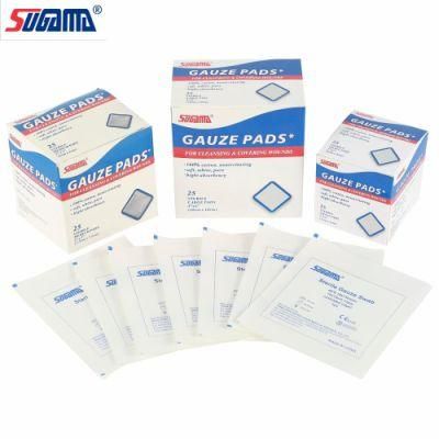 FDA Approved Sugama Brand Soft Absorbent Gauze Sterile Swab