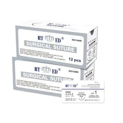 Surgical Suture with Needle Pdo