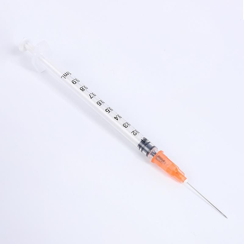 Wholesale Price Disposable Medical Safety PP Syringe with Needle 1ml