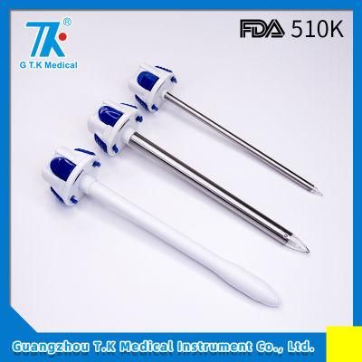 510K Cleared CE Marked Optical Trocar Bladed Trocars China Top Factory