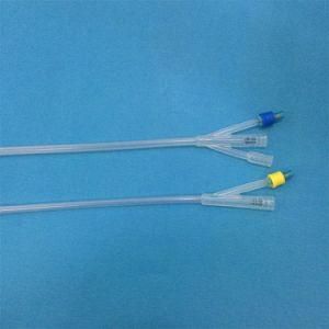 Medical Products Ce&ISO Approved Disposable Silicone Foley Balloon Catheter 2-Way