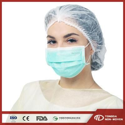 3ply Earloop Protective Disposable Surgical Medical Face Mask Facial Masks Ce Medical Supplies