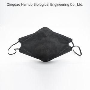 Black/White Color Fold and Willow-Leaf KN95 FFP2 Nr Protective Face Mask