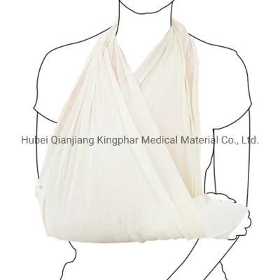 100% Cotton Gauze Triangular Bandage for Orthopaedic Use