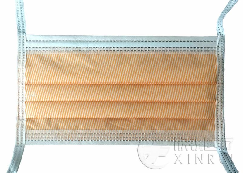 Disposable 4-Ply Non-Woven High Level Surgical Face Mask with Tie-on and Foam Cushion