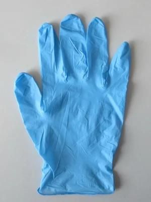 Disposable Blue Power Free Nitrile Examination Gloves