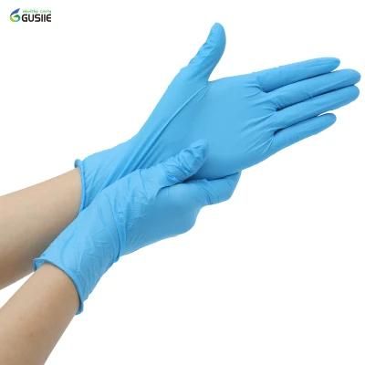 Powder Free Disposable Examination Nitrile Glove Powder Free Disposable Medical Examination Black Large Nitrile Gloves