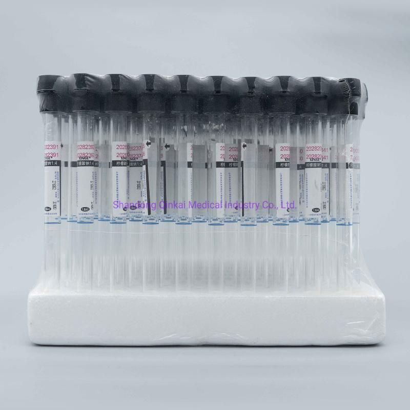 Plastic Plain Vacuum Blood Collection Tube