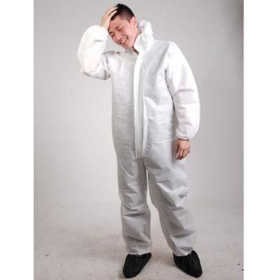 Nonwoven Disposable Protection Suits, Spp SMS Mf Coverall Suit for Industry