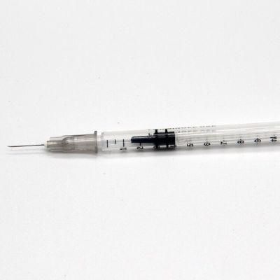 1ml Disposable Syringe Luer Slip with Needle Manufacture with FDA 510K CE&ISO Improved for Vaccine in Stock and Fast Delivery 0.6ml