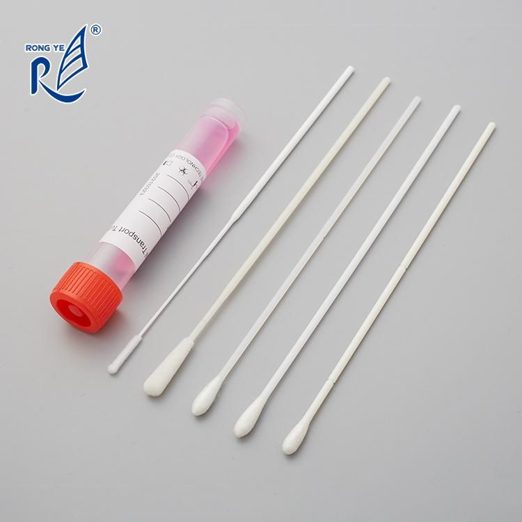 Rongye Vtm Viral Transport Media with Flocked Nasal Swab