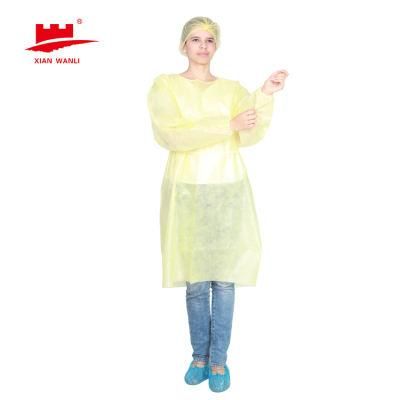 SMS Isolation Gown Level 2 3 4 Custom Breathable Antibacterial Fluid-Resistant Disposable Surgical Gowns